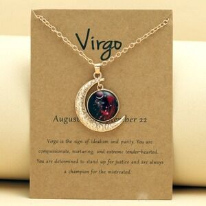 Virgo Gemstone Necklace
